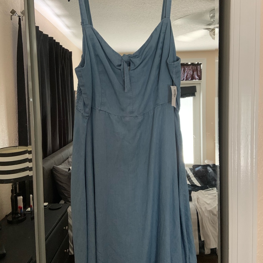 Old Navy Chambray Cami mini dress